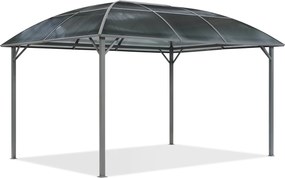 Metalen tuinhuis Dominican 3x4 met klamboe Garden Point antraciet