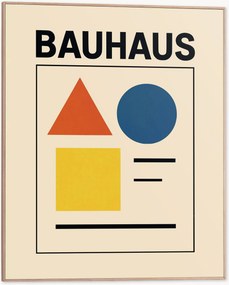 Ingelijste digitale print Bauhaus