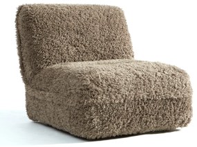 Teddy Fauteuil Zonder Armleuningen Bruin