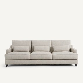 Bank in getextureerd viscose/linnen, Alwine