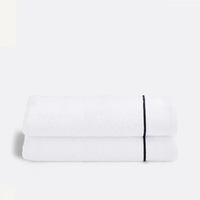 Set van 2 gekamde katoenen handdoeken 675g/m², Victor