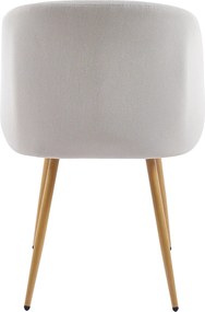 Set 6 Velt Stoffen Stoelen