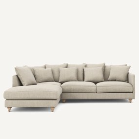 Katoenen en linnen hoekslaapbank, Lazare