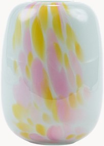 Mondgeblazen vaas Meadows, H 14 cm