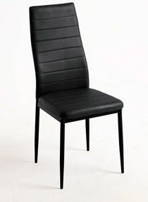 Pak 4 Lauter Kunstlederen Stoelen