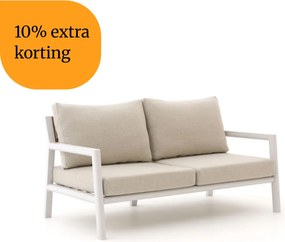+ 10% kassakorting | Loungebank Tuin Manifesto   | Aluminium | 2 personen | Tuinbank Wit | 165cm | Incl. kussens | Kees Smit Tuinmeubelen