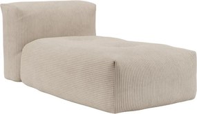 Soft Zitzak Indoor Lounger - Corduroy Beige