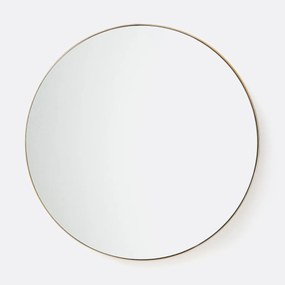 Ronde metalen spiegel, diameter 120 cm, IODUS
