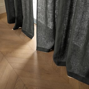 Gordijn van gewassen Linnen met ruflette-afwerking, Private