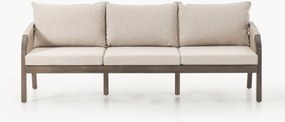 Tuin loungebank Lu (3-zits) van acaciahout