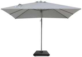 Zweefparasol  3x3m S2 Excellent (incl. voet + hoes) Grijs-antraciet Camello Luna