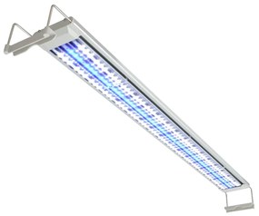 vidaXL Aquarium LED-lamp 120-130 cm aluminium IP67