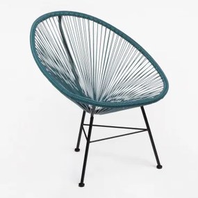 Nieuwe Acapulco fauteuil BLAUW – PACIFIC - Sklum