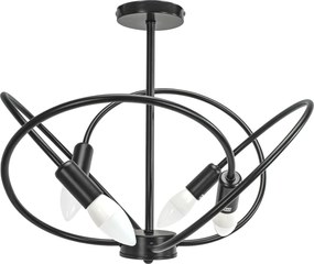 Lampa 4 zwart APP1093-4C