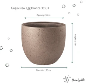 Pot grigio new egg Bronze