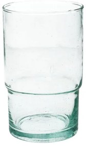 Glas, gerecycled glas, handgeblazen, 550 ml