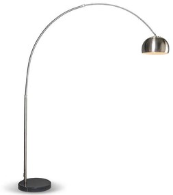 Moderne booglamp staal verstelbaar - Grande Modern E27 rond Binnenverlichting Lamp
