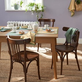 Set van 2 stoelen met spijlen, Bistro