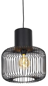 Design hanglamp zwart - Baya Design E27 rond Binnenverlichting Lamp