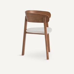 Tafel fauteuil in bouclette E. Gallina, Marais
