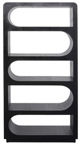 Kare Design Forma Organische Kast Zwart Japandi - 90x38x180cm.