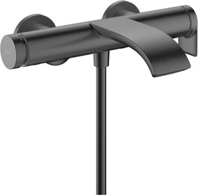 Hansgrohe Vivenis Badmengkraan Brushed Black Chroom