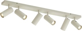 Moderne plafondlamp beige 102cm 6-lichts verstelbaar - Renna