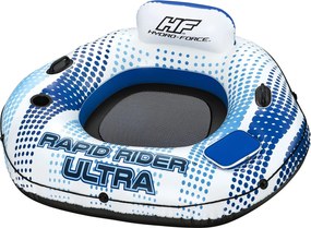 Bestway opblaasbare zwemband/loungestoel Hydro-Force Rapid Rider - L152 x B132 x H50 cm