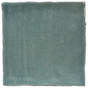 Terre d'Azur Porto wandtegel 10x10cm petrol - 100 stuks per doos