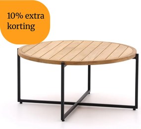+ 10% kassakorting | Loungetafel Apple Bee | Rond | Tuintafel Teakhout | Ø94cm | Kees Smit Tuinmeubelen