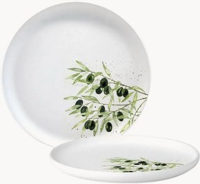 New Bone China ontbijtbord Olives