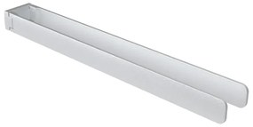 Haceka Aline Handdoekhouder - 46cm - dubbel - draaibaar - geborsteld aluminium 1208595