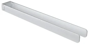 Haceka Aline Handdoekhouder - 46cm - dubbel - draaibaar - geborsteld aluminium 1208595