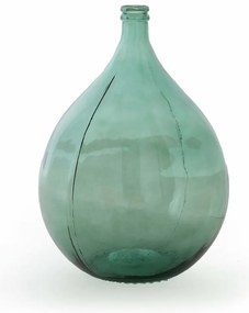 Vaas dame-Jeanne in glas H56 cm, Izolia