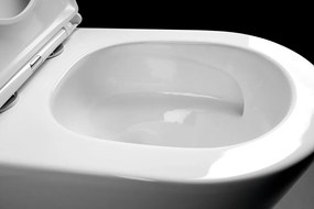Sapho Avis staand toilet randloos met vortex spoeling wit glans