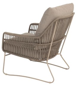 4 Seasons Outdoor Botanic loungestoel latte  Loungestoel    taupe weerbestendig