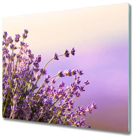 Glazen snijplank Lavendel 60x52cm