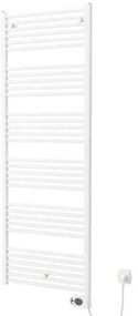 Plieger Elba Electrical Elektrische Designradiator - 170.2x60cm - met thermostaat - 900w - wit 1470430