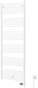 Plieger Elba Electrical Elektrische Designradiator - 170.2x60cm - met thermostaat - 900w - wit 1470430