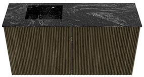 Mondiaz Joya DLux 80cm toiletmeubel shadow met wastafel faye links zonder kraangat lava