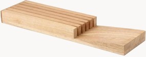 Rubberhouten messenlade-inzetstuk Ben