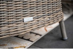 Garden Impressions Marbella tuinset 6-delig hav. sand - Tulli tuintafel Ø148 cm