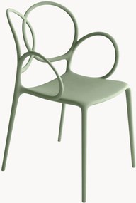 Eetkamerstoelen Sissi met armleuning, 4-delig