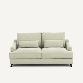 3-zits slaapbank van stonewashed fluweel, ALWINE