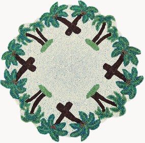 Handgemaakte placemat Jungle