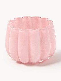 Mondgeblazen waxinelichthouder Melon