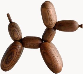Decoratief object Ballon Dog van eikenhout