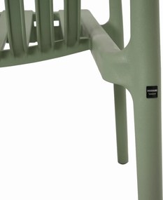 Tuinstoel stapelbaar Kunststof Groen Domani Furniture Alba  mint