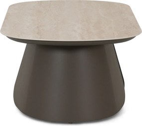 Stoel en Bank Loungeset 5 personen Rope Taupe  Santika Furniture Santika