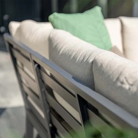 Garden Impressions Denver loungeset 4-delig links – donker grijs